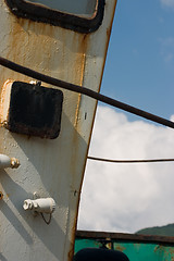 Image showing Cabin of old boat