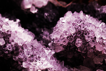 Image showing amethyst violet background