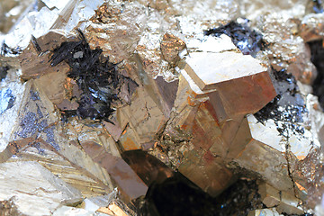 Image showing pyrite mineral background