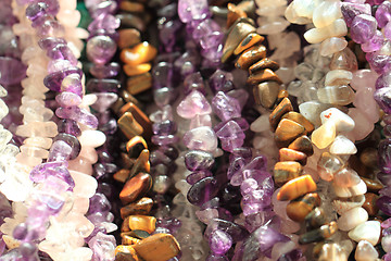 Image showing natural color gems background 