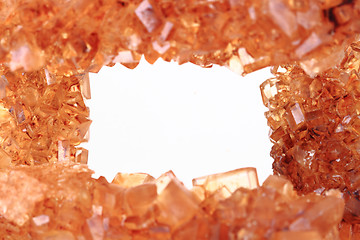 Image showing brown sugar crystals background