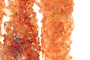 Image showing brown sugar crystals background