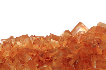 Image showing brown sugar crystals background