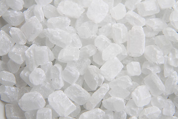 Image showing white sugar crystal texture