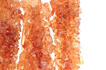 Image showing brown sugar crystals background