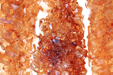 Image showing brown sugar crystals background