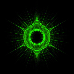 Image showing Green star