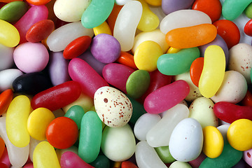 Image showing All sorts of candy