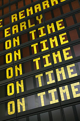 Image showing Airport sign