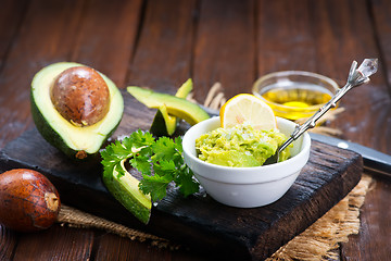 Image showing avocado sauce