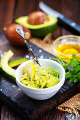 Image showing avocado sauce