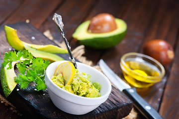 Image showing avocado sauce