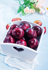 Image showing fresh plums