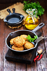 Image showing cutlets