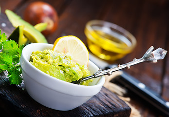 Image showing avocado sauce