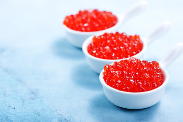 Image showing salmon caviar