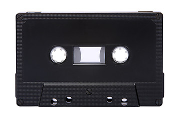 Image showing Blank audio tape isolated