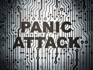 Image showing Healthcare concept: circuit board with Panic Attack