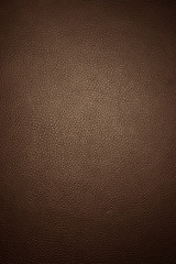 Image showing Brown leather