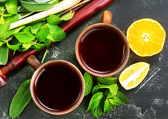 Image showing fresh tea