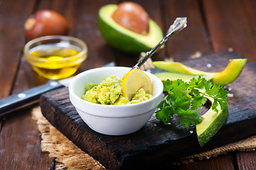 Image showing avocado sauce