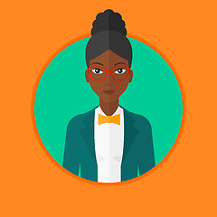 Image showing Confident young business woman vector illustration