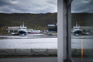 Image showing Reflection of Fosnavåg