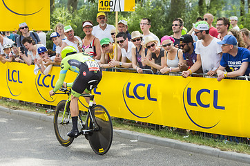 Image showing The Cyclist Nathan Haas - Tour de France 2015