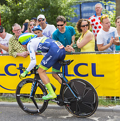 Image showing The Cyclist Michael Albasini - Tour de France 2015