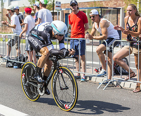 Image showing The Cyclist Mark Renshaw - Tour de France 2015