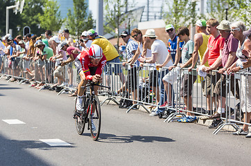 Image showing The Cyclist Adam Hansen - Tour de France 2015