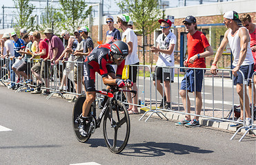 Image showing The Cyclist Samuel Sanchez - Tour de France 2015