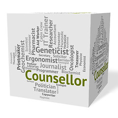 Image showing Counsellor Job Means Hiring Employee And Recruitment