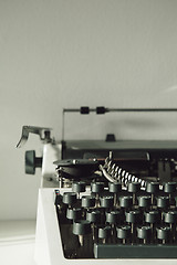 Image showing Retro writing machine.