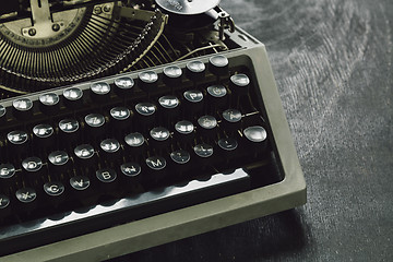 Image showing Retro writing machine.