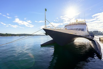 Image showing High speed boat