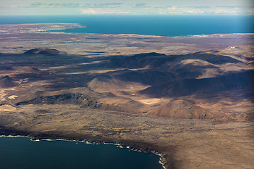 Image showing Aerial photo of Iceland