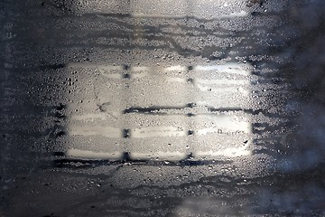 Image showing Condensation on glass