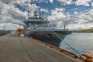 Image showing Battleship in Norway