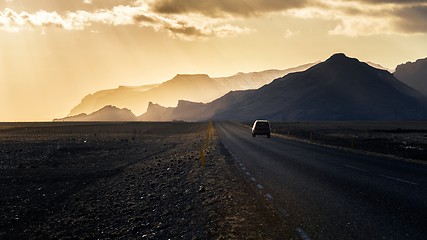 Image showing Long hard road