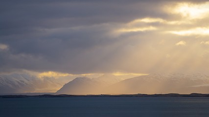 Image showing Scenic mountain landscape shot