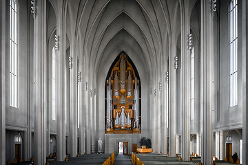 Image showing Exterior of a church, Iceland