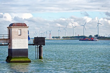 Image showing Large cargo ship