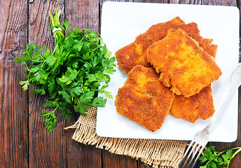 Image showing fried fish