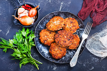 Image showing cutlets