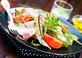 Image showing fresh salad