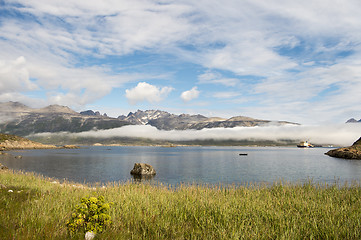 Image showing Mountain view in Greenland