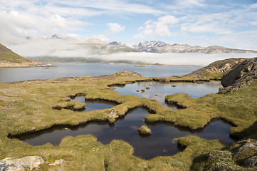 Image showing Mountain view in Greenland