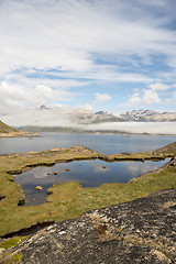 Image showing Mountain view in Greenland