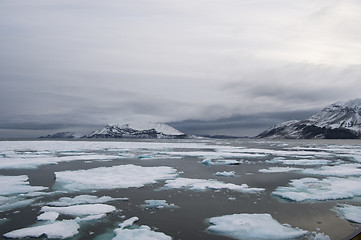 Image showing Icebreaker in the ice